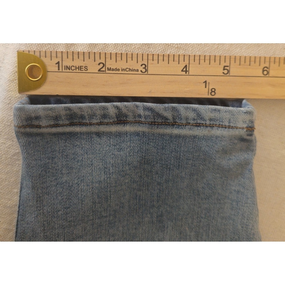 SPANX Jeans 3X Petite Ankle Skinny Pull On Light Wash Stretch Denim NWT Y2K - Picture 11 of 13